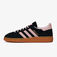 adidas Handball Spezial Core Black Clear Pink Gum (Women's) - thumbnail 1