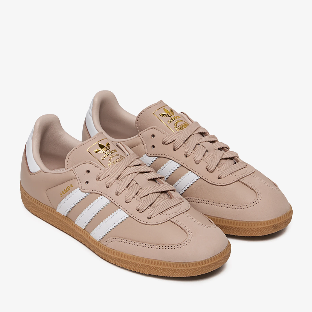 adidas Samba OG Wonder Taupe (Women's) 2