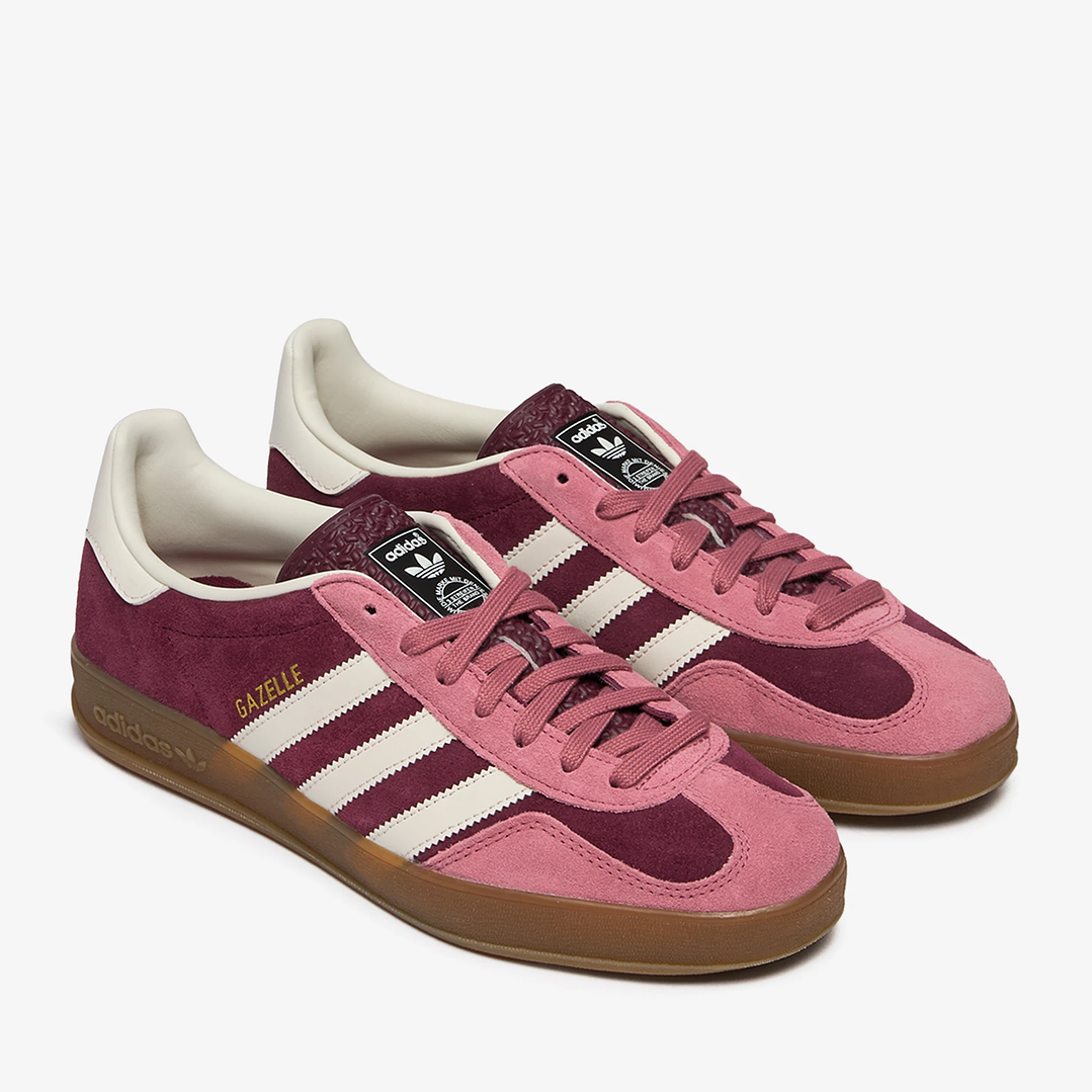 adidas Gazelle Indoor Maroon Preloved Crimson 3