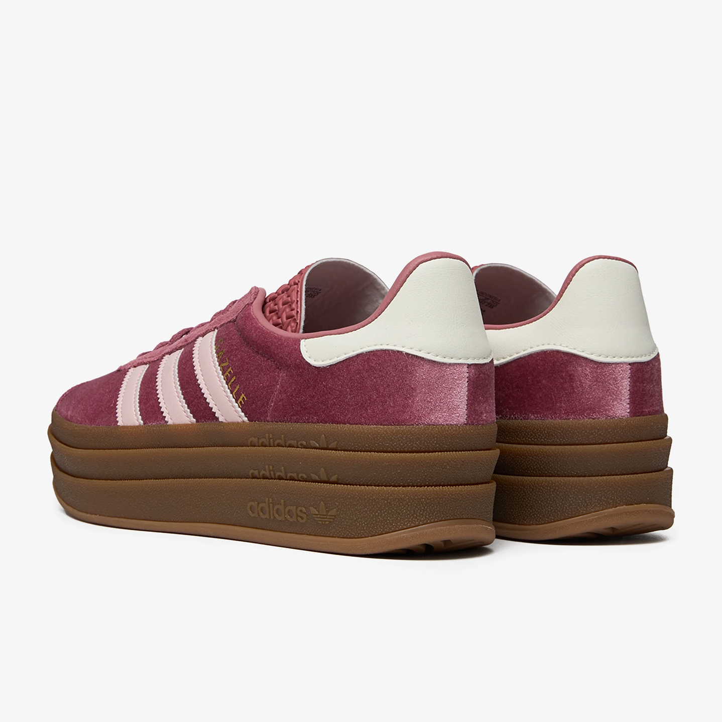 adidas Gazelle Bold Sandy Pink Velvet (Women's) 2