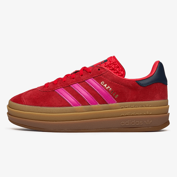 adidas Gazelle Bold Red Semi Lucid Fuchsia (Women's) 1