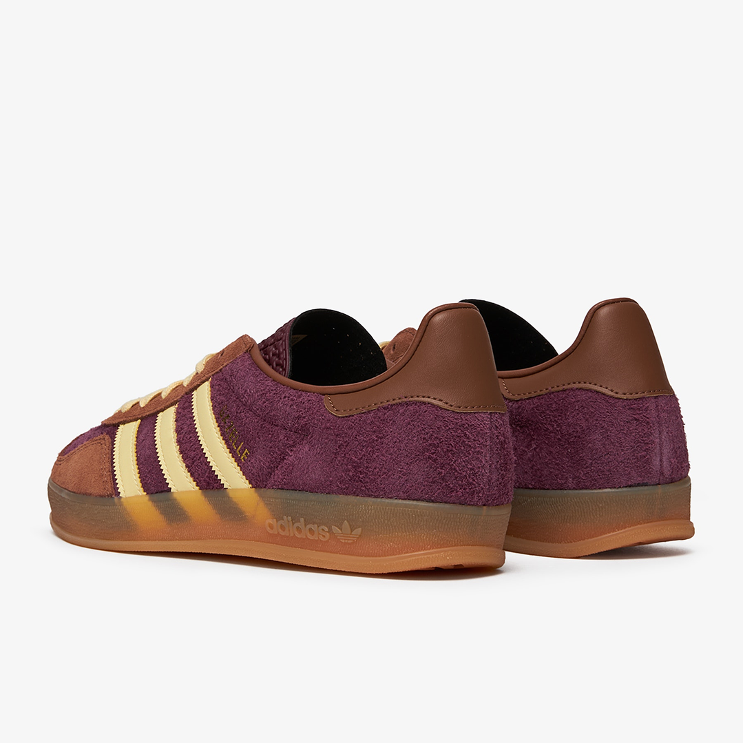 adidas Gazelle Indoor Maroon Almost Yellow 2