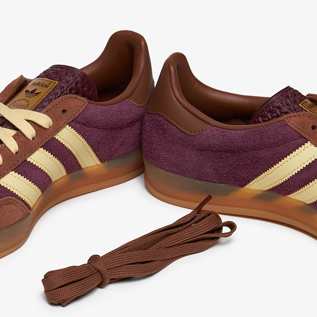 adidas Gazelle Indoor Maroon Almost Yellow 3