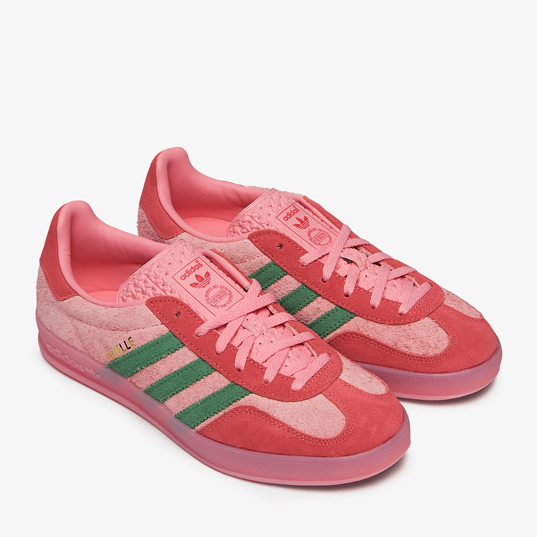 adidas Gazelle Indoor Semi Pink Spark Preloved Scarlet (Women's) 3