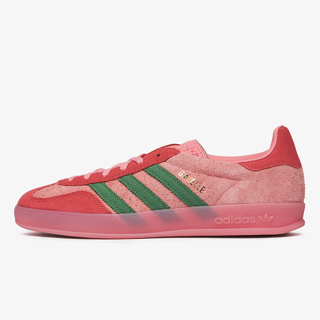 adidas Gazelle Indoor Semi Pink Spark Preloved Scarlet (Women's) 1