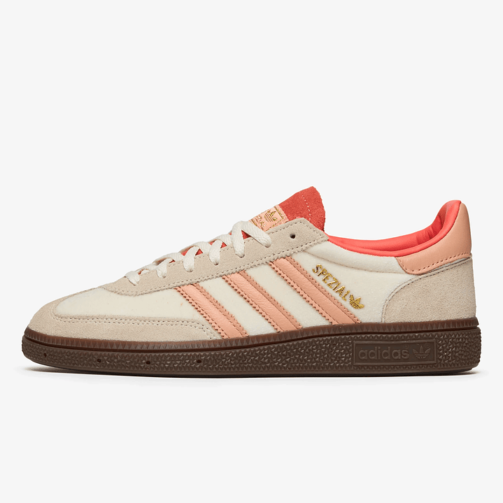 adidas Handball Spezial Cream White Coral Velvet (Women's) 1