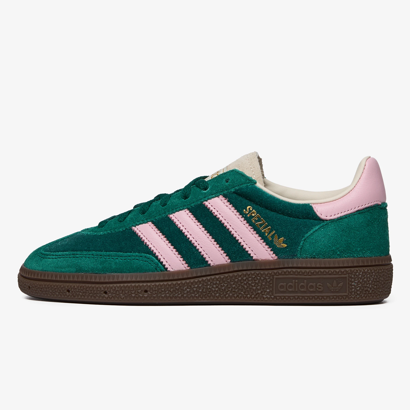 adidas Handball Spezial Green Pink Velvet (Women's) 1