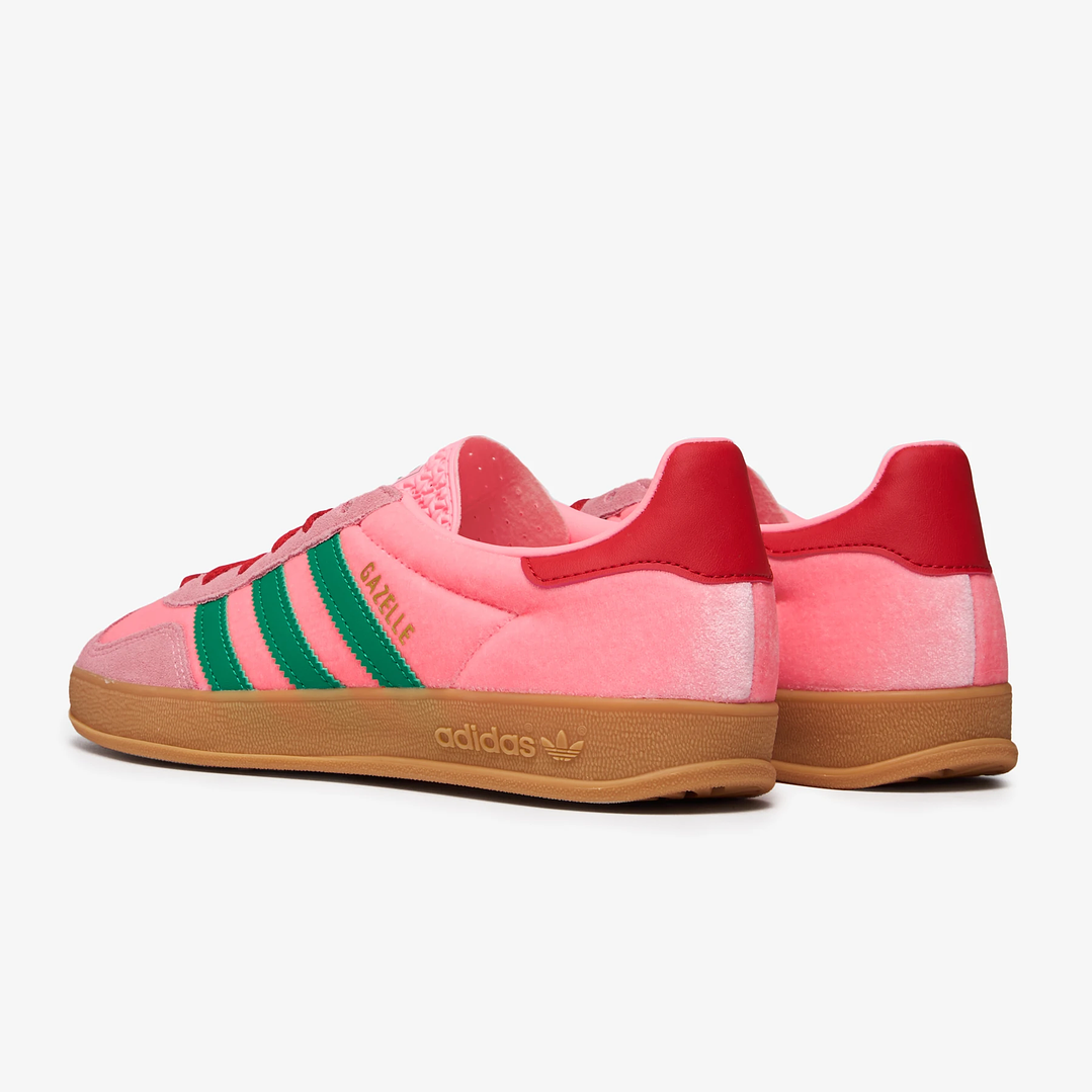 adidas Gazelle Indoor Pink Velvet (Women's) 3