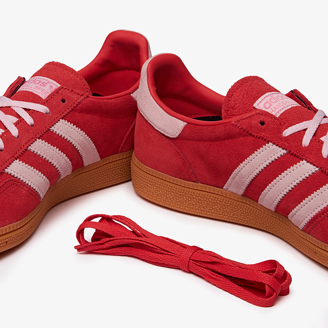 adidas Handball Spezial Bright Red Clear Pink (Women's) 5