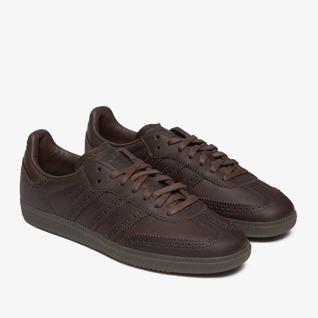 adidas Samba OG Brogue Pack Brown 4
