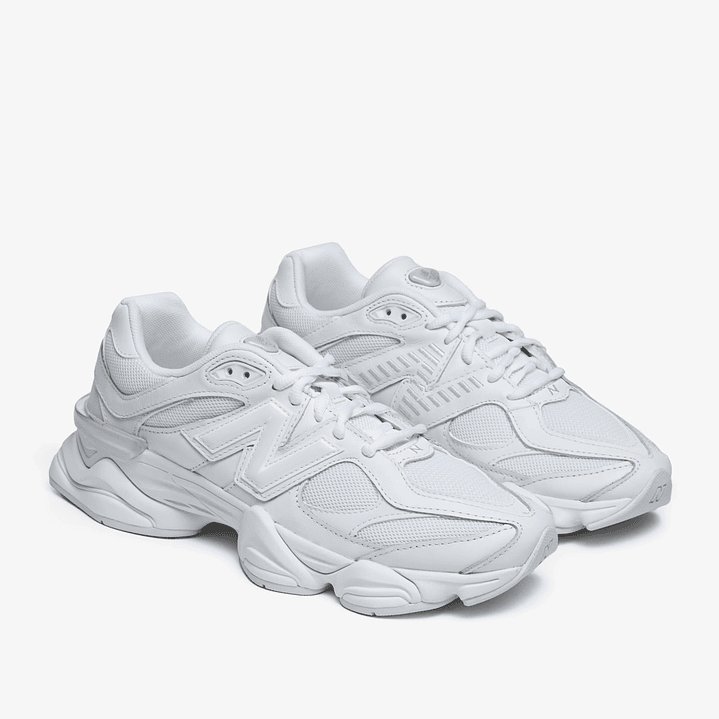 New Balance 9060 Triple White 5