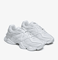 New Balance 9060 Triple White - Thumbnail 5