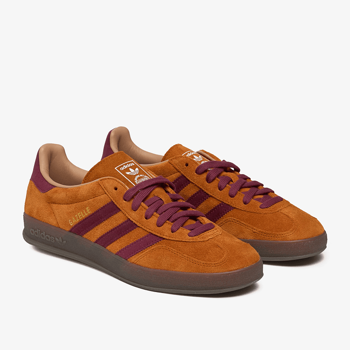 adidas Gazelle Indoor Craft Ochre Shadow Red Warm Sandstone 2