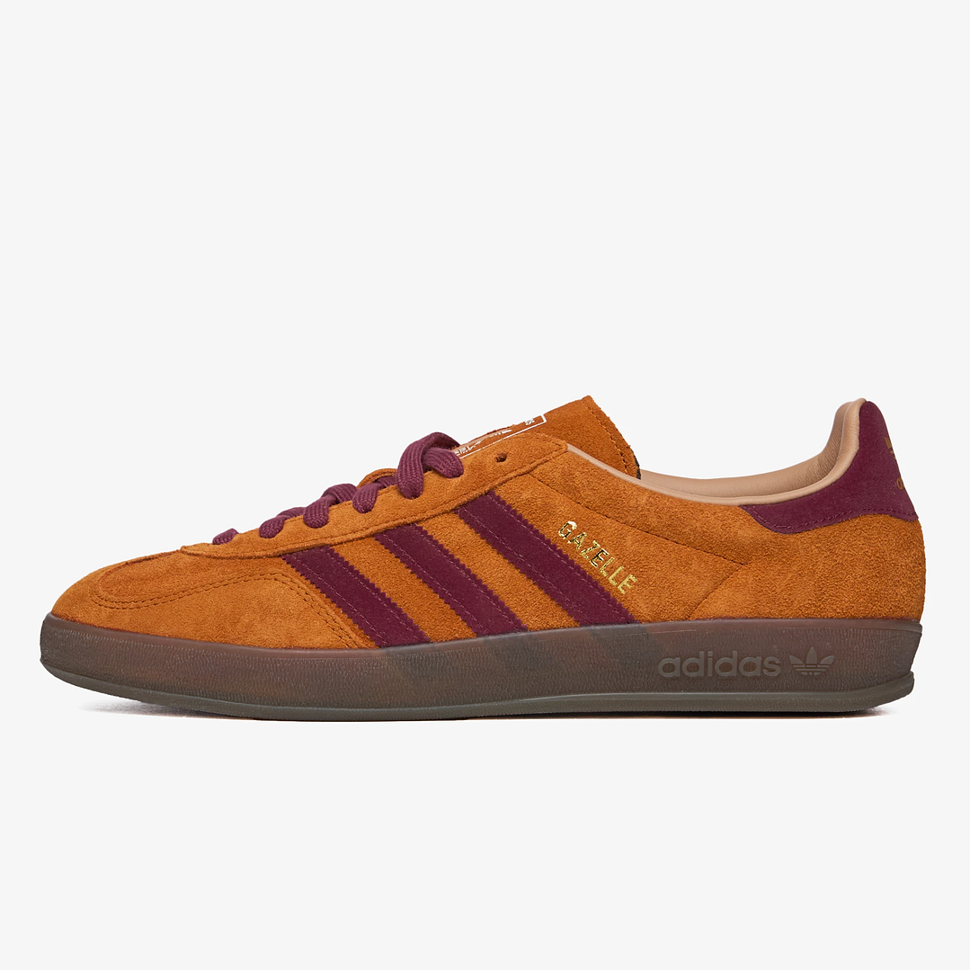 adidas Gazelle Indoor Craft Ochre Shadow Red Warm Sandstone 1