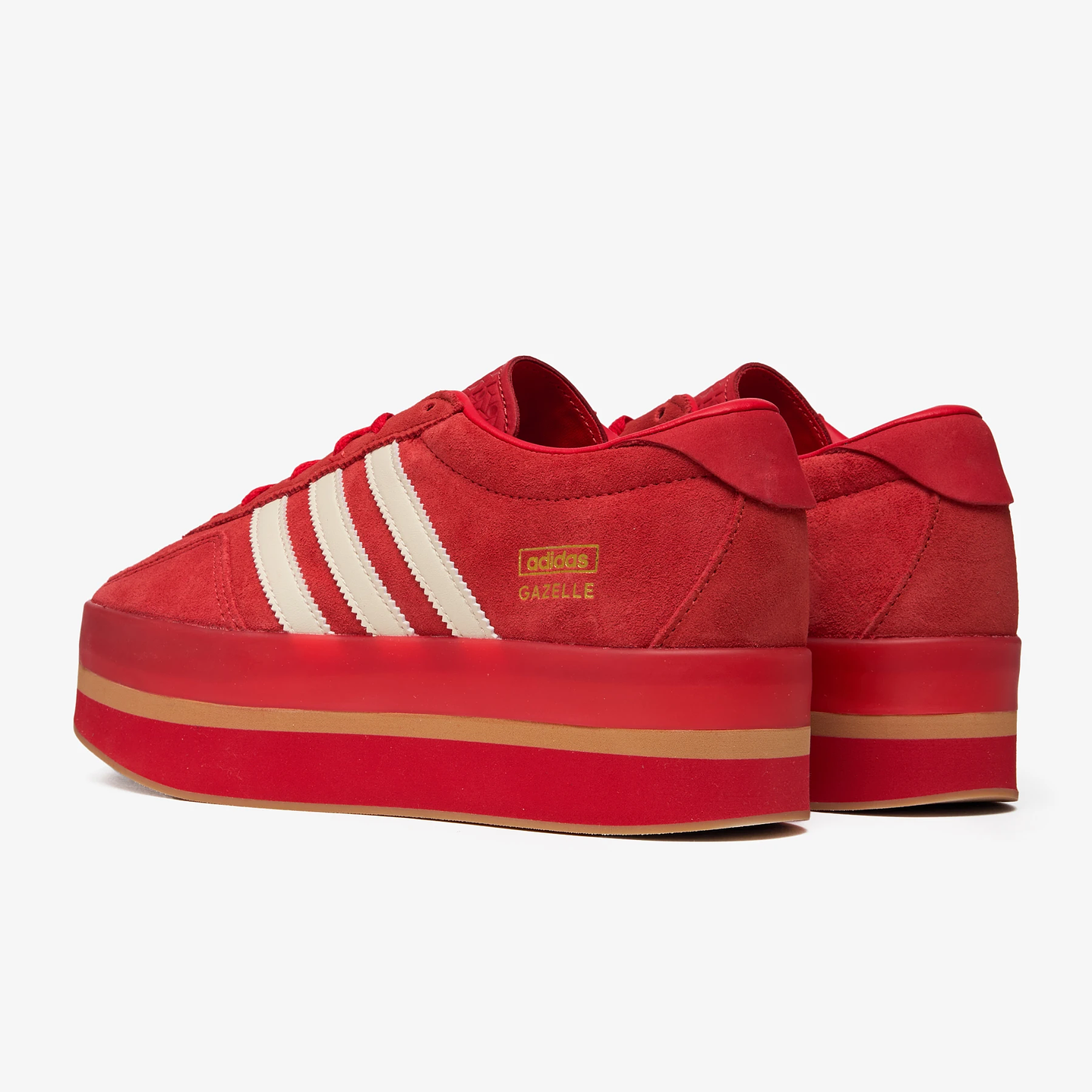 adidas Gazelle Stack Red Cream White (Women's) 3