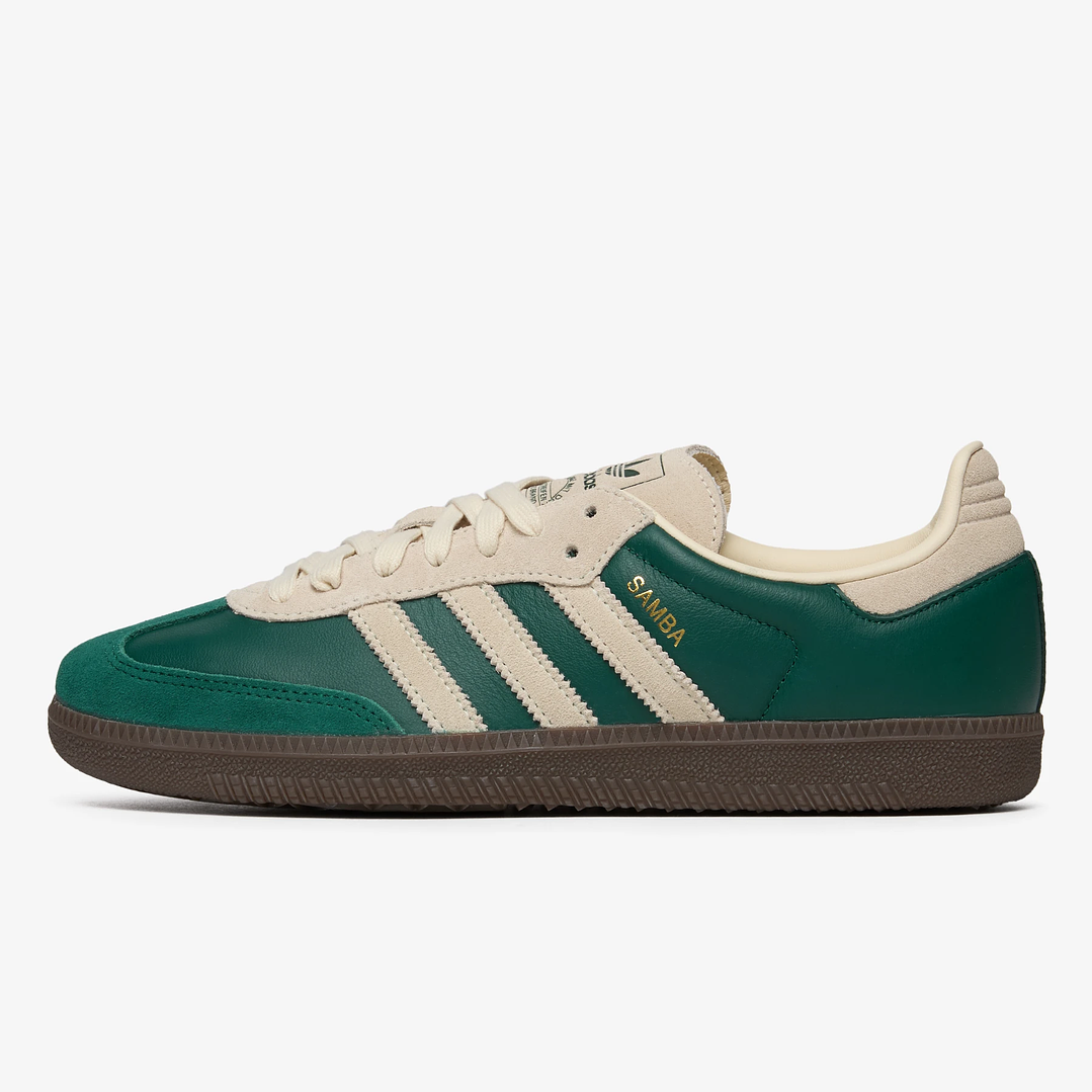 adidas Samba OG Collegiate Green Cream White 1