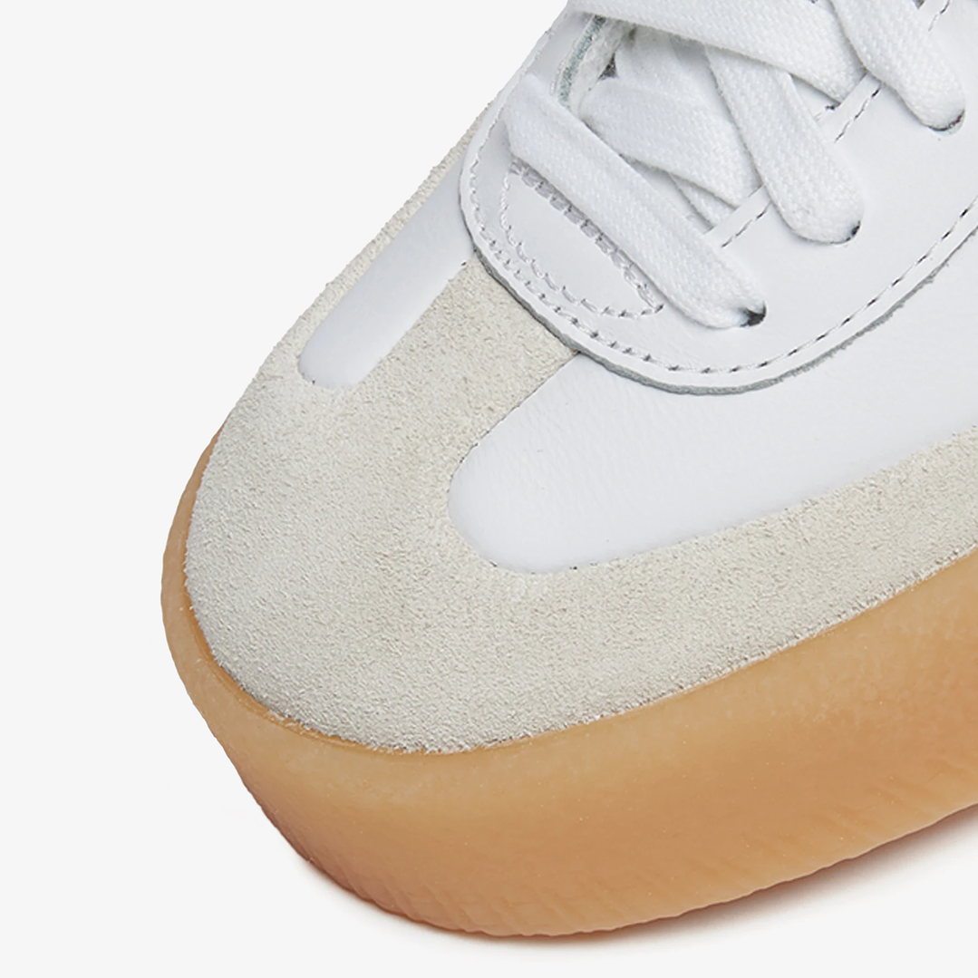 adidas Sambae White Better Scarlet Gum (Women's) 5