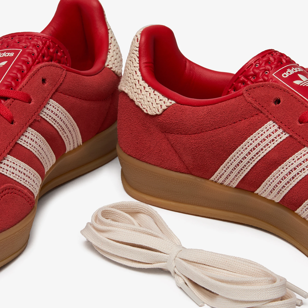 adidas Gazelle Indoor Better Scarlet Wonder White Gum (Women's) 4