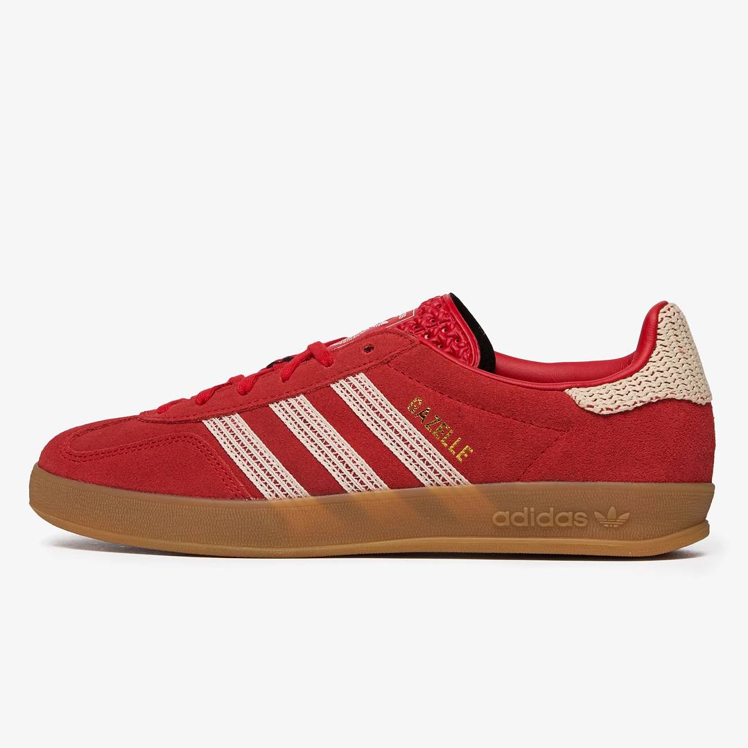 adidas Gazelle Indoor Better Scarlet Wonder White Gum (Women's) 1