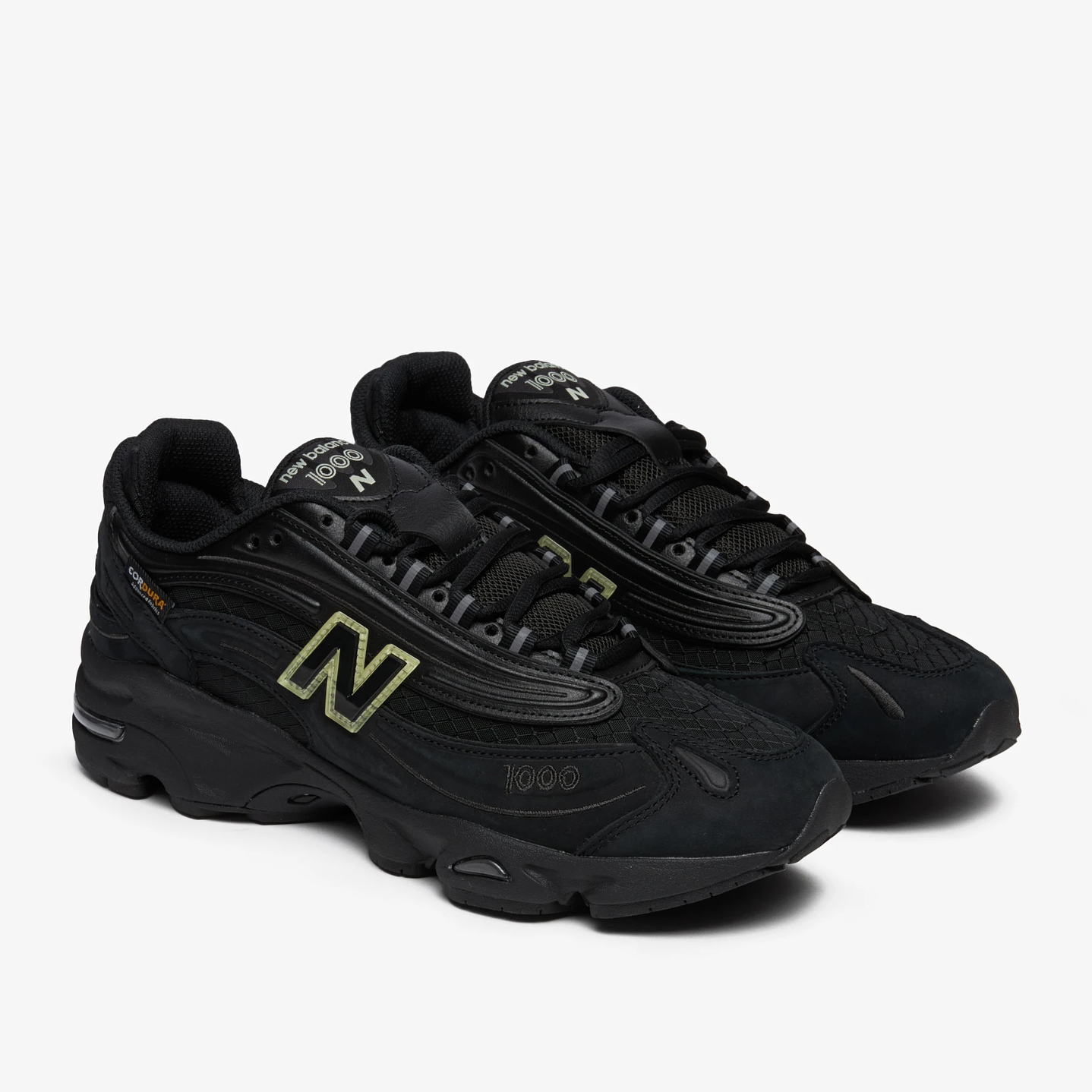 New Balance 1000 Cordura Black Neon 4