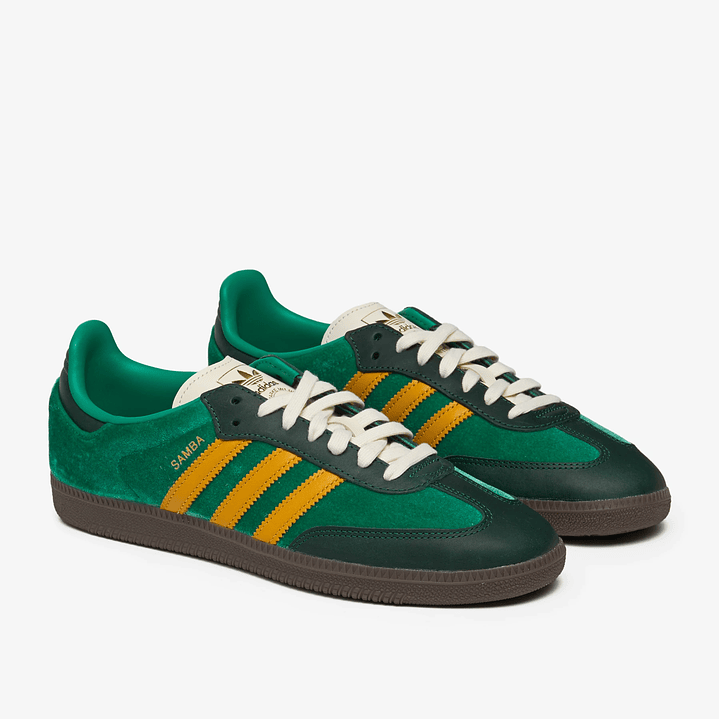 adidas Samba OG Court Green Preloved Yellow (Women's) 3