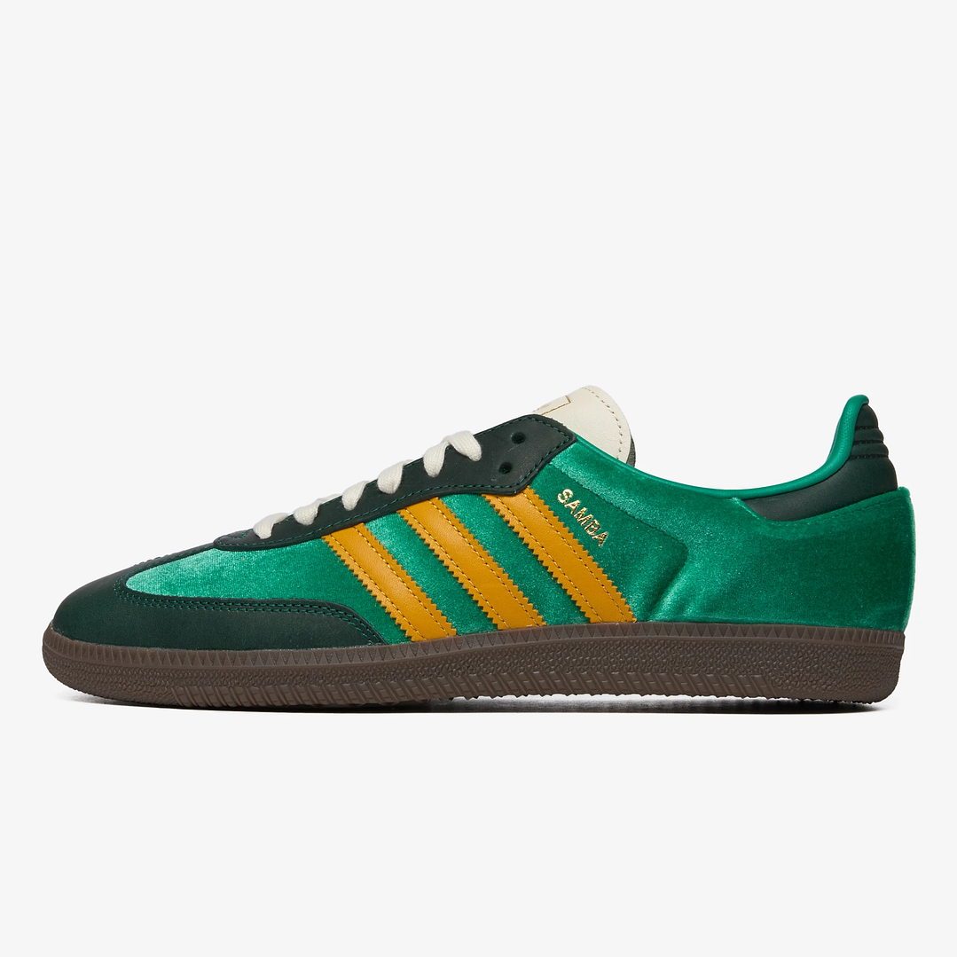 adidas Samba OG Court Green Preloved Yellow (Women's) 1