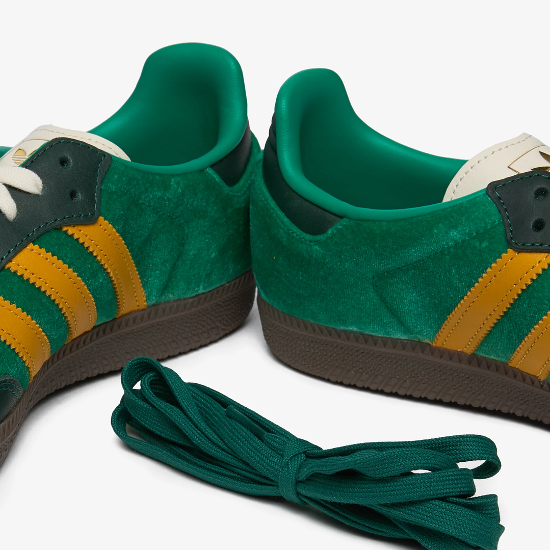 adidas Samba OG Court Green Preloved Yellow (Women's) 4