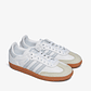 adidas Samba OG White Halo Blue Gum (Women's) - Thumbnail 2