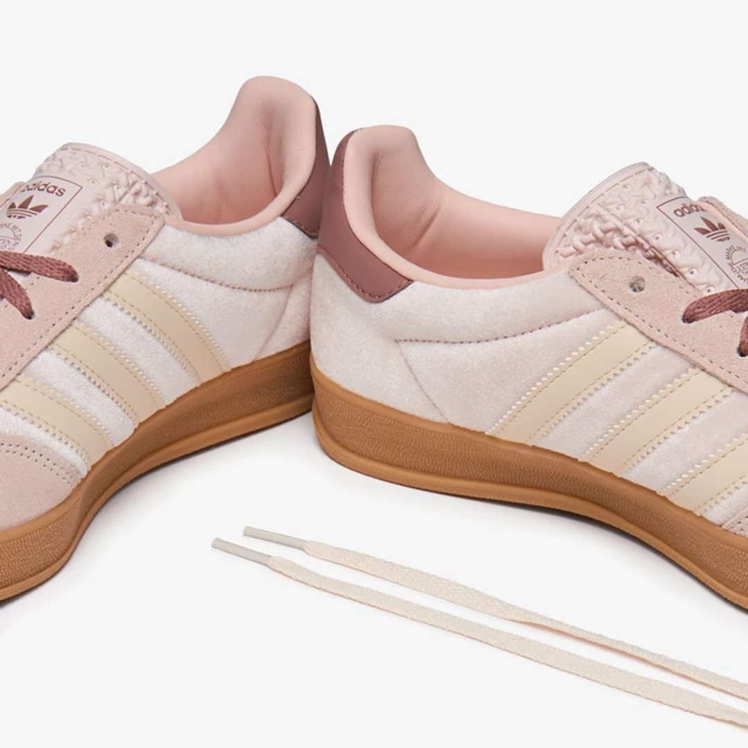 adidas Gazelle Indoor Wonder Quartz Velvet (Women's) 3