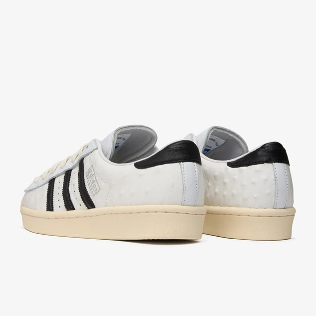 adidas Superstar Vintage White Black Ostrich (Women's) 2