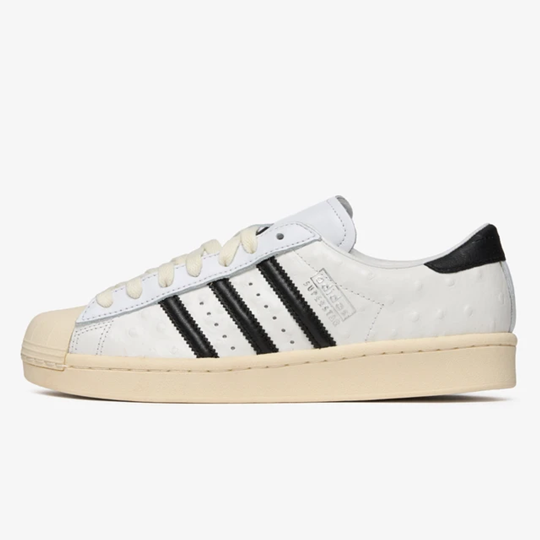 adidas Superstar Vintage White Black Ostrich (Women's) 1