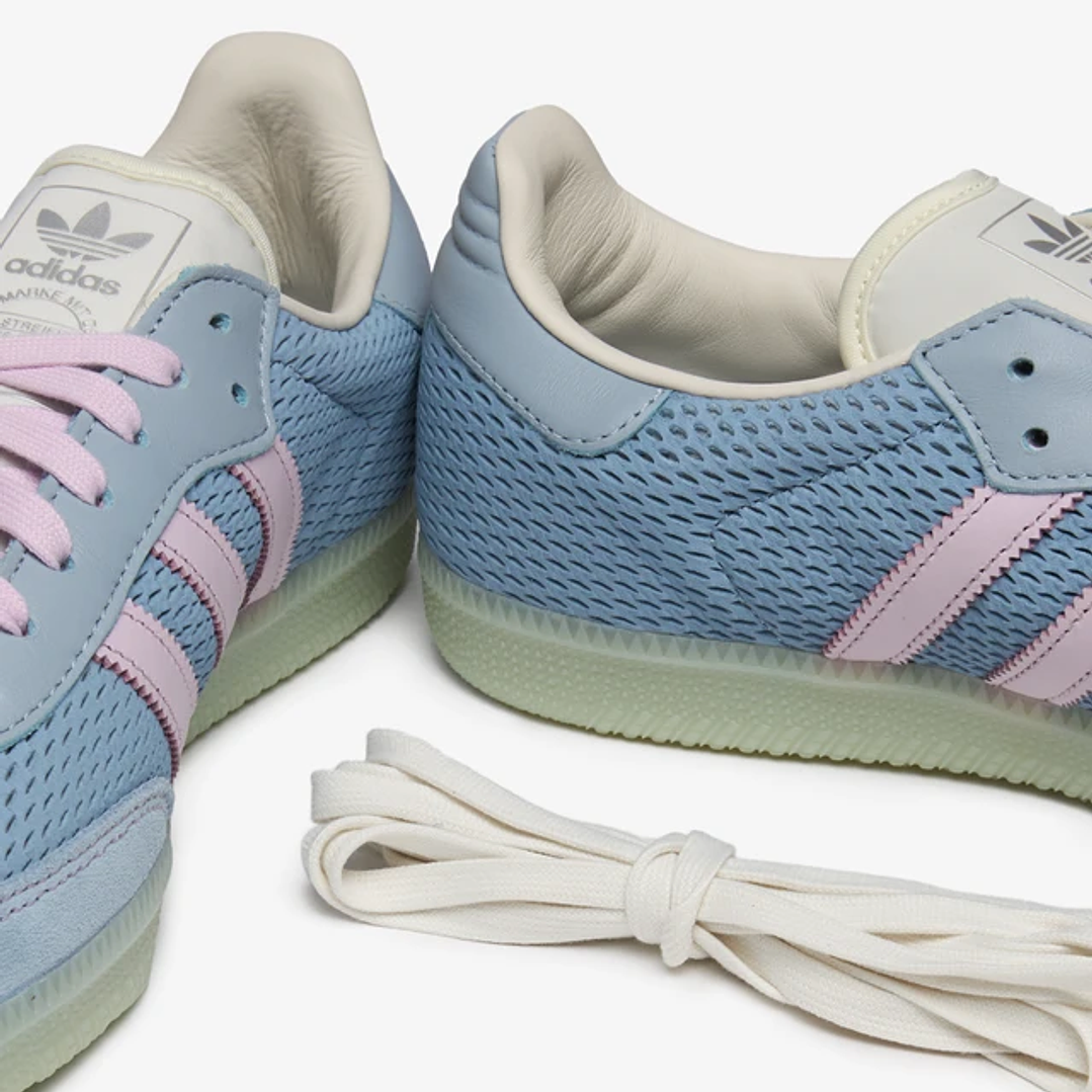 adidas Samba OG Tactile Blue Ice Lavender 3