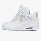 Jordan 4 Retro Net White (Women's) - thumbnail 1