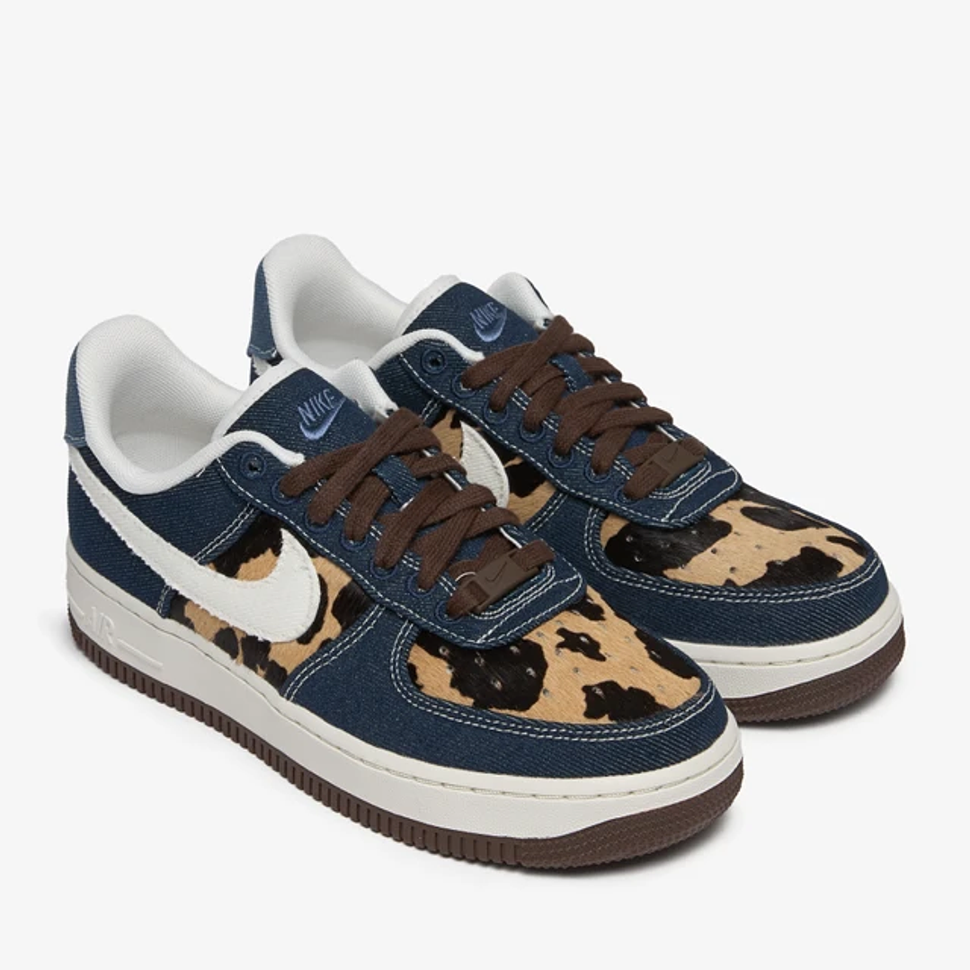Nike Air Force 1 Low Cheetah Blue Denim 2