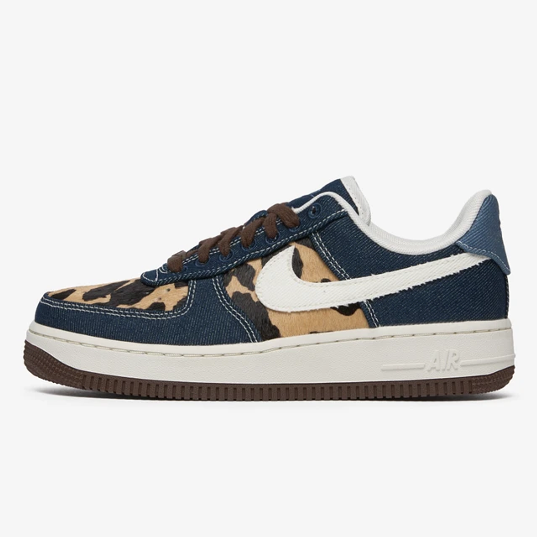 Nike Air Force 1 Low Cheetah Blue Denim 1