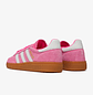 adidas Handball Spezial Lucid Pink White (Women's) - Thumbnail 4