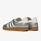 adidas Gazelle Indoor Silver Metallic Core White - Thumbnail 5