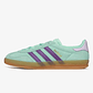 adidas Gazelle Indoor Clear Mint Active Purple (Women's) - Thumbnail 1