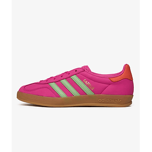 adidas Gazelle Indoor Semi Lucid Fuchsia Semi Green Spark Coral (Women's)