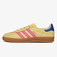 adidas Gazelle Indoor Powder Yellow Lucid Pink Royal (Women's) - thumbnail 1