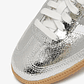 adidas Samba OG Silver Metallic Cracked Leather (Women's) - thumbnail 3
