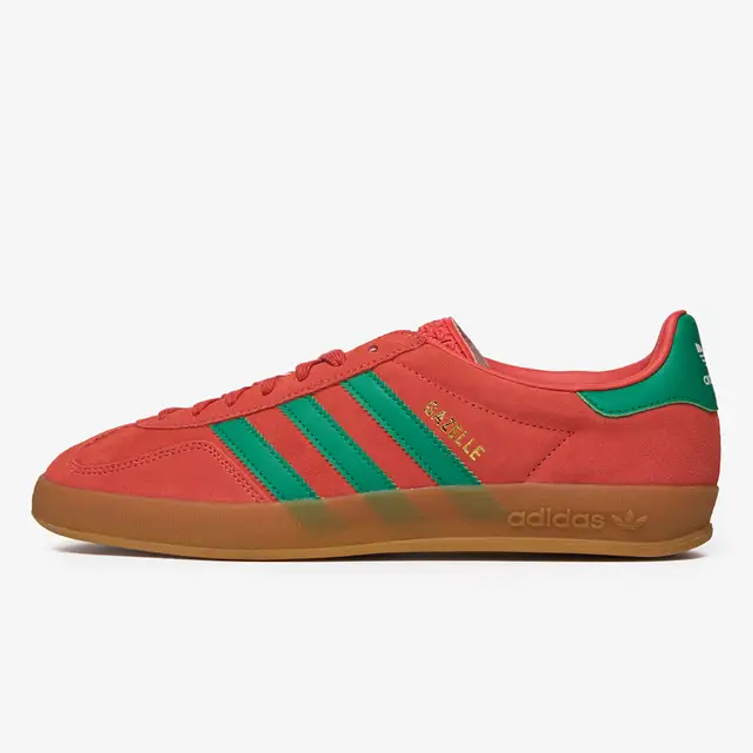 adidas Gazelle Indoor Preloved Scarlet Court Green 1