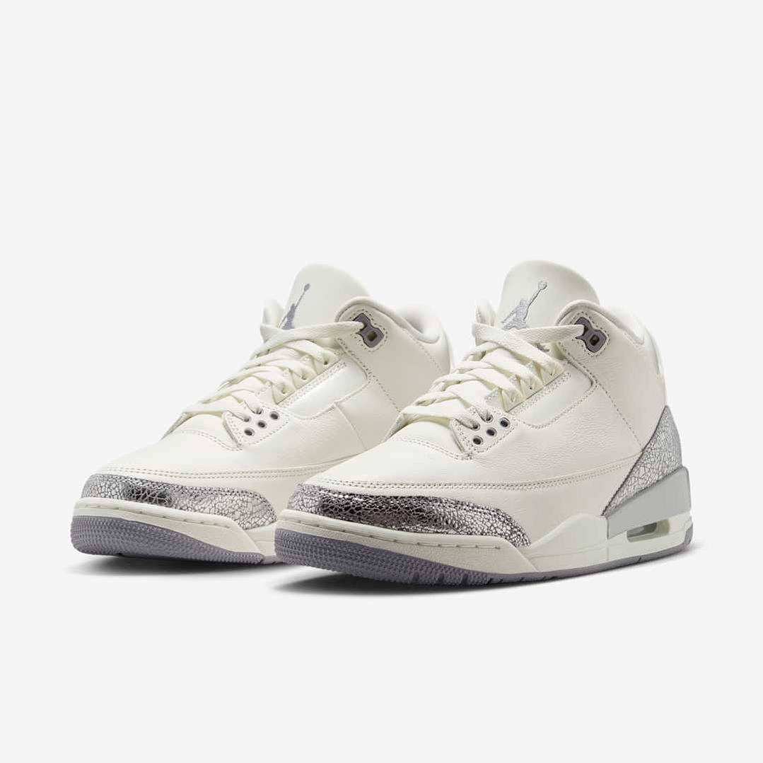 Jordan 3 Retro Sail Cement Grey (Women's 2