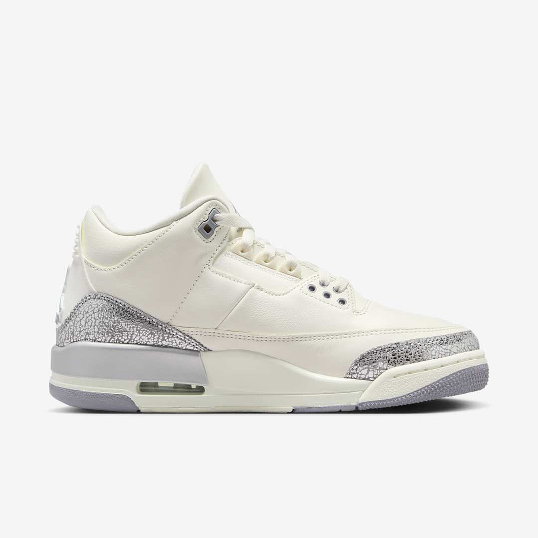 Jordan 3 Retro Sail Cement Grey (Women's 3