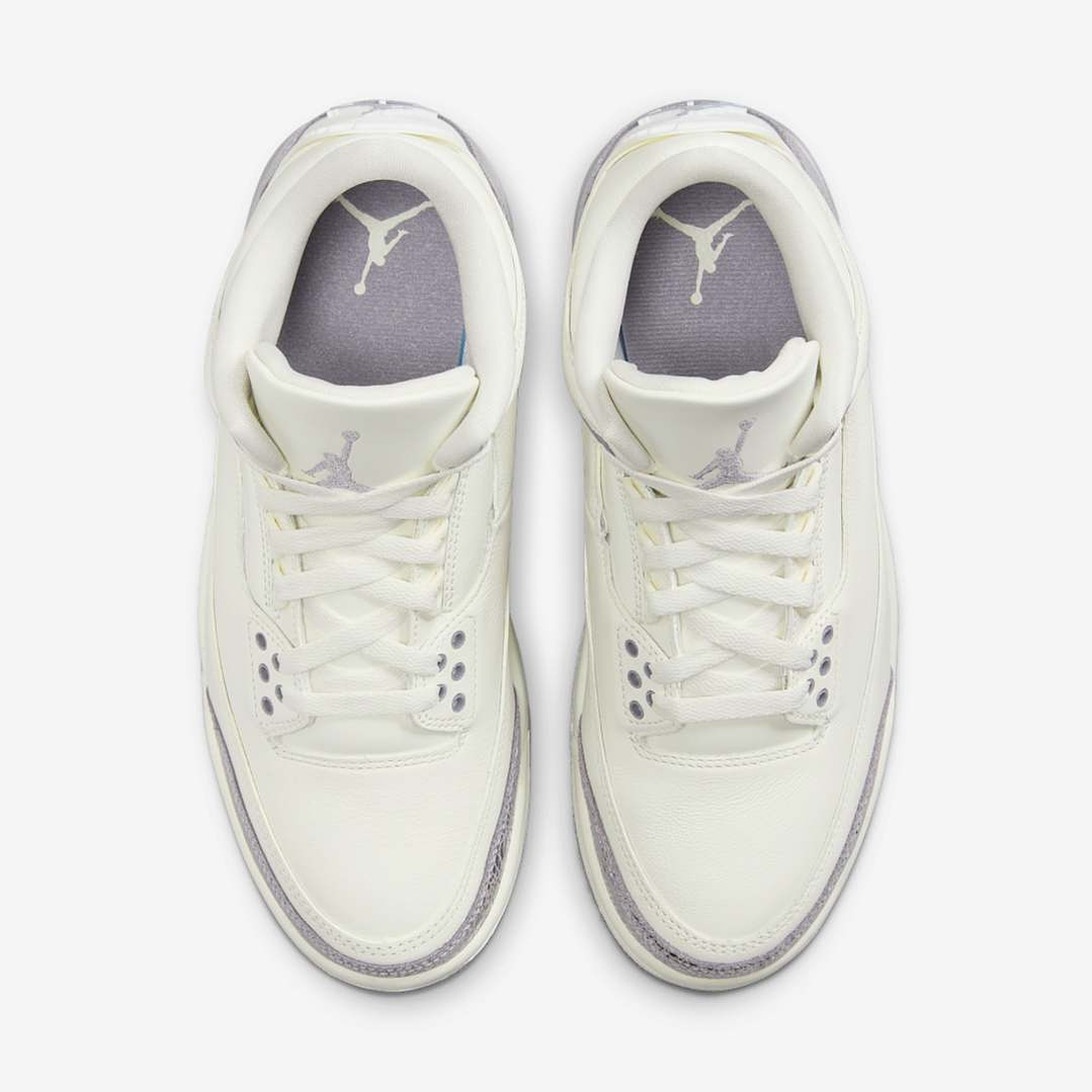 Jordan 3 Retro Sail Cement Grey (Women's 4