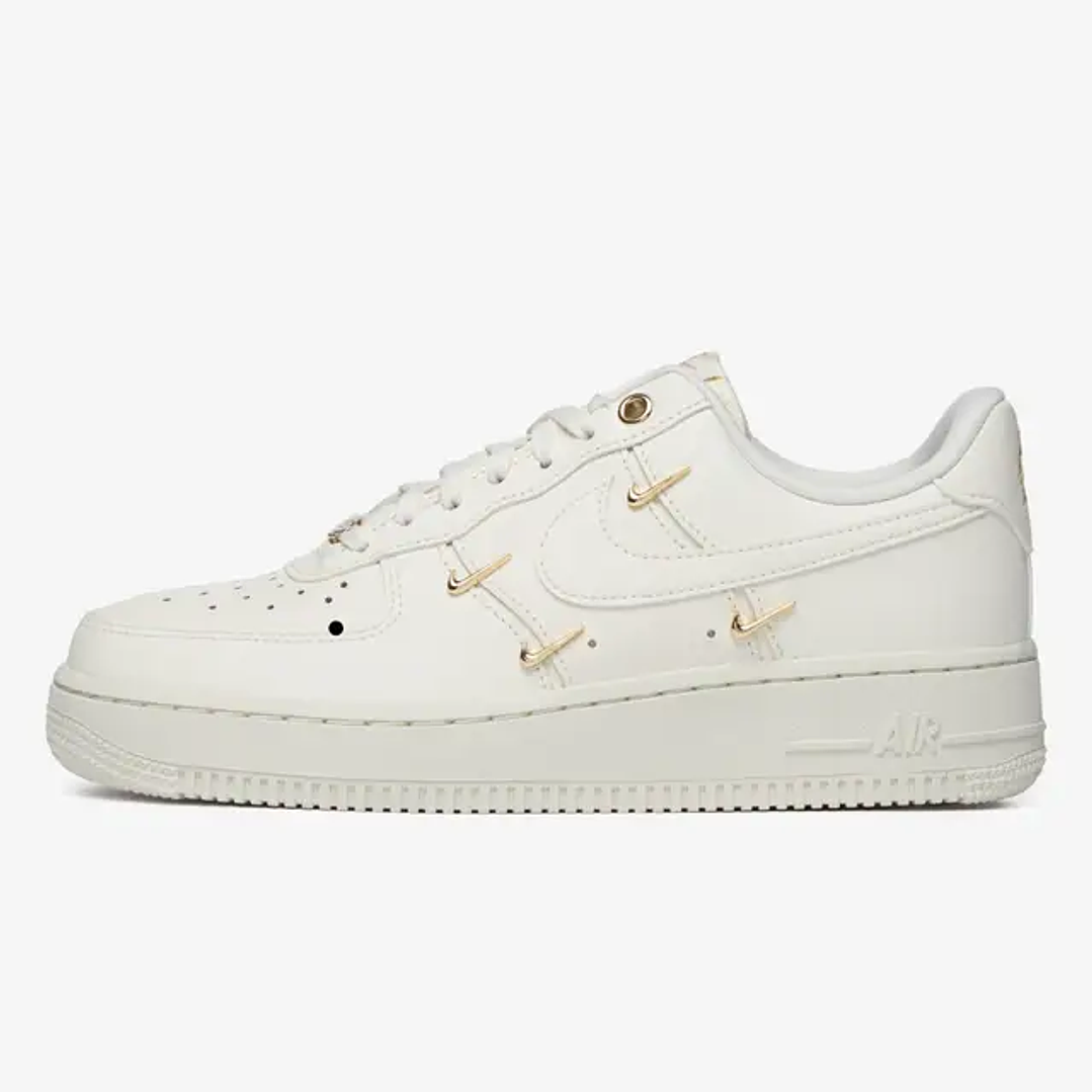 Nike Air Force 1 '07 LX CN Sail Gold Mini Swooshes (Women's) 1