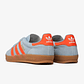 adidas Gazelle Indoor Wonder Blue Orange - Thumbnail 4