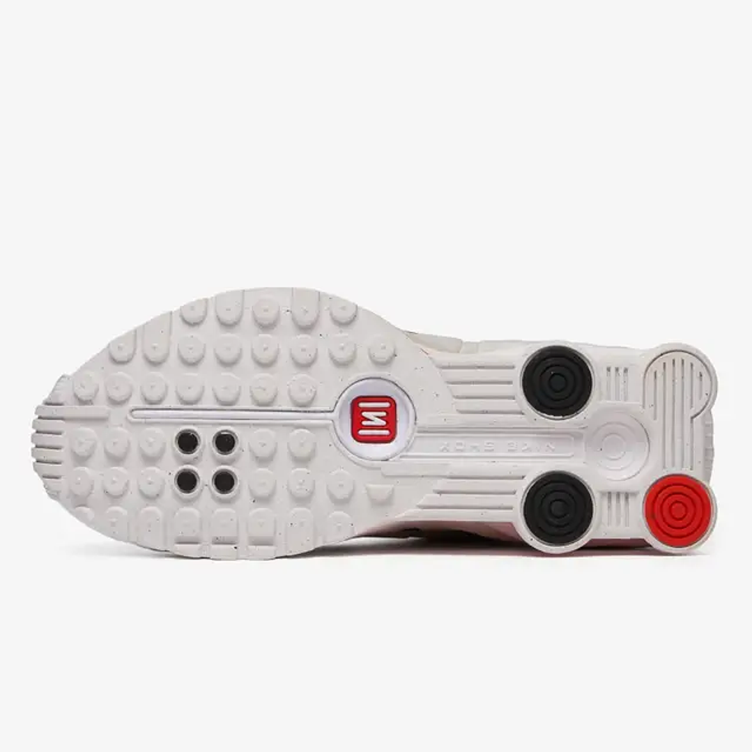 Nike Shox R4 White Phantom Picante Red (Women's) 5