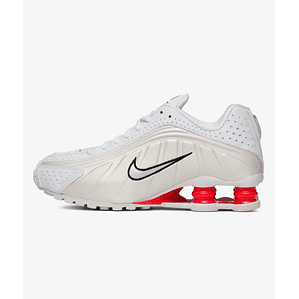 Nike Shox R4 White Phantom Picante Red (Women's)