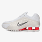 Nike Shox R4 White Phantom Picante Red (Women's) - Thumbnail 1